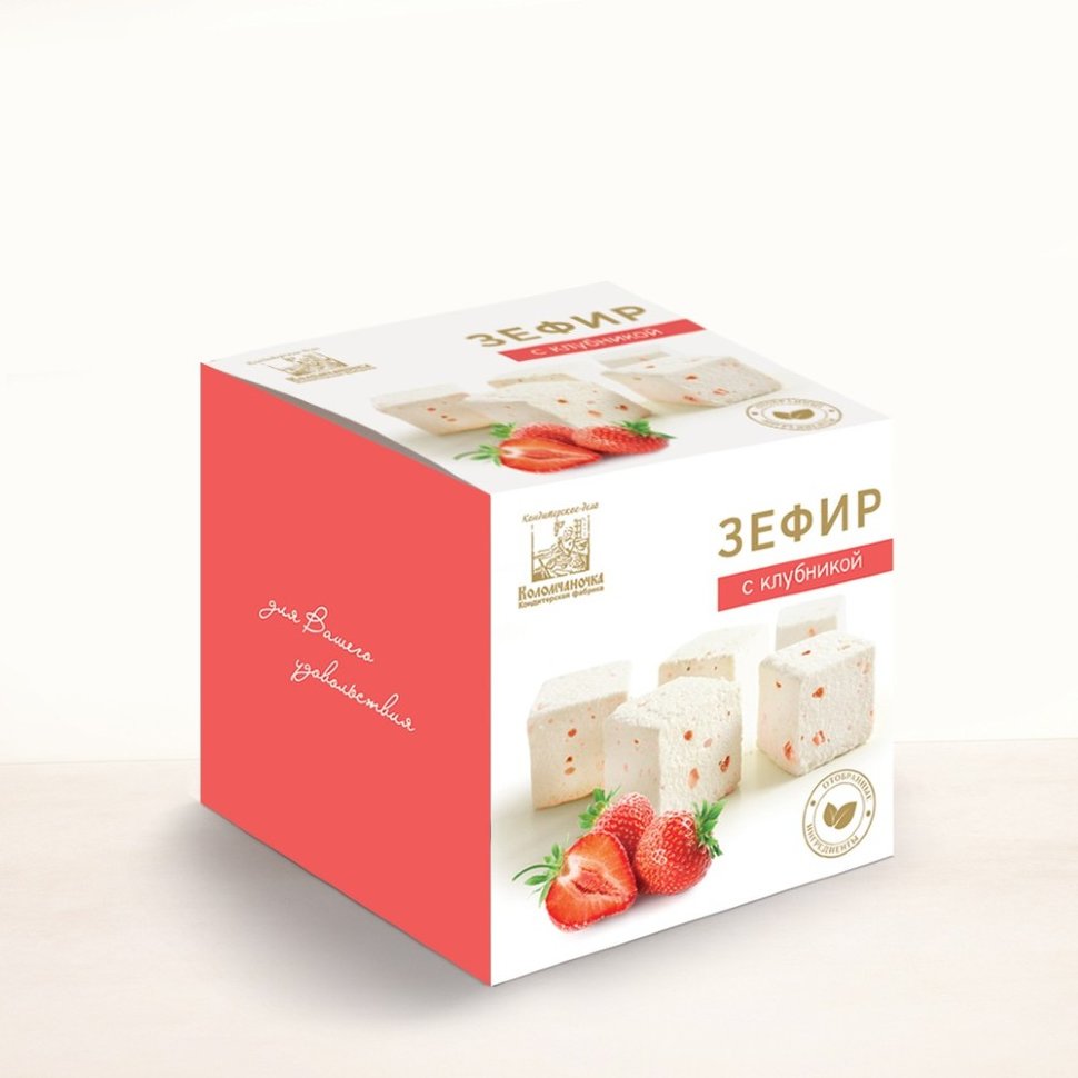  Зефир с клубникой 180г  в Сафонове